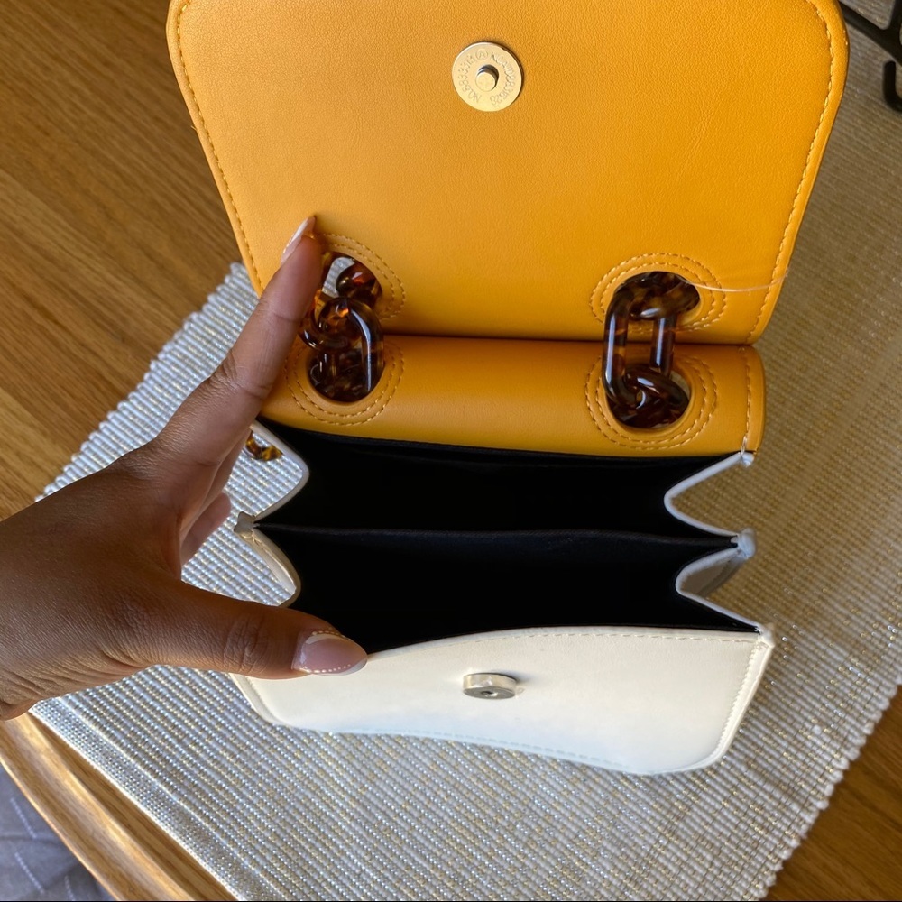 NEW Studio 33 Woke Shoulder Linked Flap Bag - Picture 5 of 9